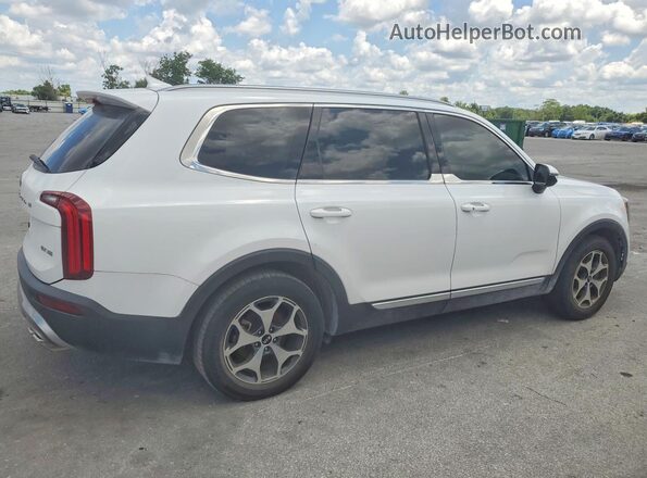 5XYP34HC6LG011594 2020 KIA TELLURIDE White უკანა მარჯვენა