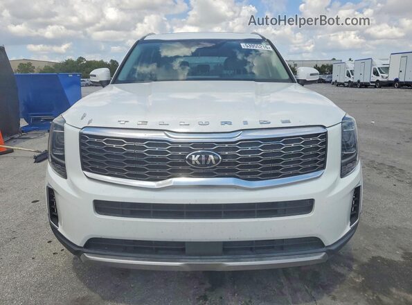 5XYP34HC6LG011594 2020 KIA TELLURIDE White წინა ხედი