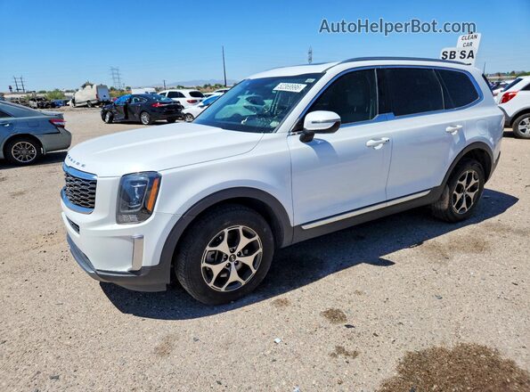 5XYP34HC7LG048492 2020 KIA TELLURIDE White Передня ліва чверть