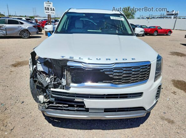 5XYP34HC7LG048492 2020 KIA TELLURIDE White Вид спереду