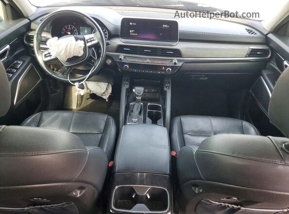 5XYP34HC7NG235640 2022 KIA TELLURIDE Белый Вид панели приборов