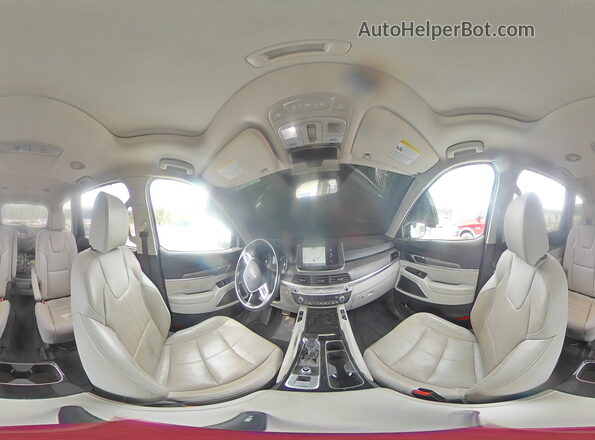 5XYP34HC7NG310997 2022 KIA TELLURIDE Бордовый Панорамный вид салона 360°