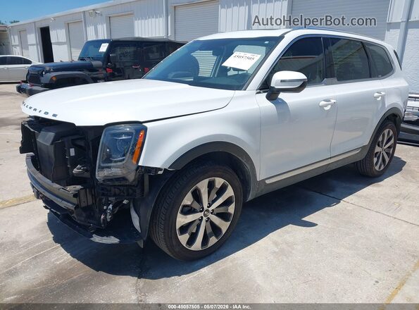 5XYP34HC9LG067481 2020 KIA TELLURIDE White Przód lewy