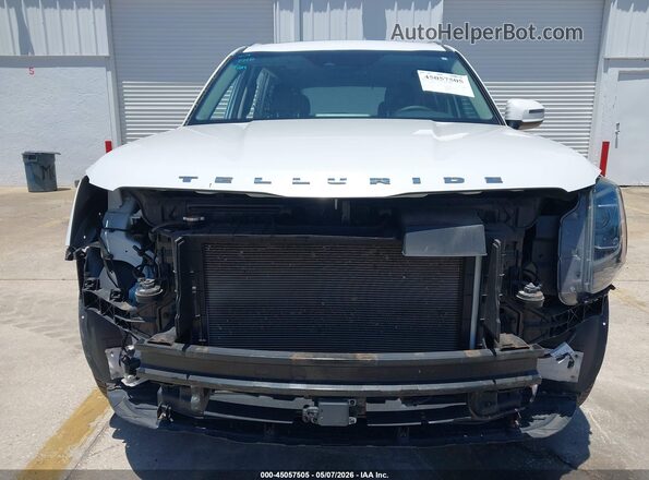 5XYP34HC9LG067481 2020 KIA TELLURIDE White Widok wnętrza z tyłu