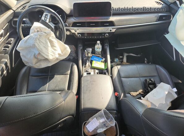 5XYP34HCXMG120237 2021 KIA TELLURIDE Черный Вид панели приборов