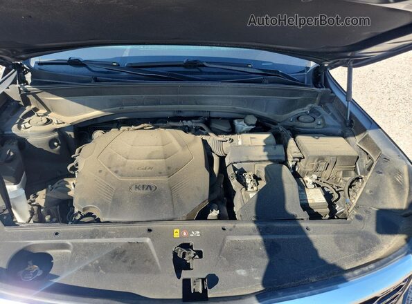 5XYP34HCXMG120237 2021 KIA TELLURIDE Черный Вид подкапотного пространства