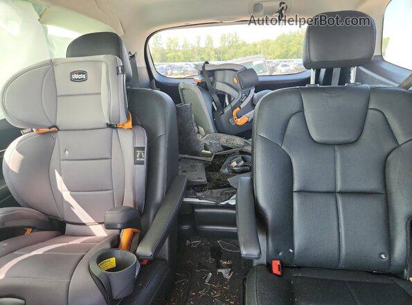 5XYP34HCXMG120237 2021 KIA TELLURIDE Черный Вид задних сидений