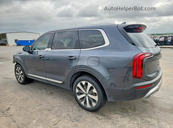 5XYP34HCXNG226558 2022 KIA TELLURIDE Gray Tył lewy
