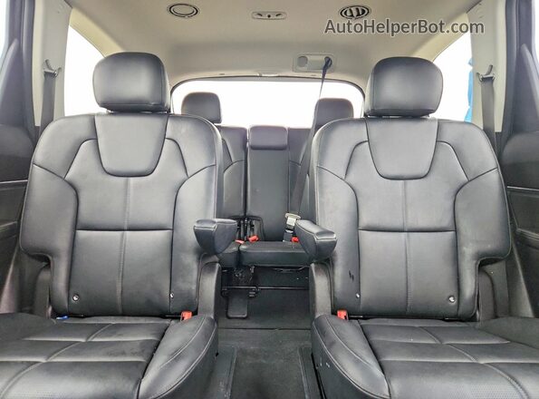 5XYP34HCXNG226558 2022 KIA TELLURIDE Gray Widok tylnych siedzeń