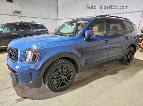 5XYP3DGC0RG477757 2024 KIA TELLURIDE Blue Vista tres cuartos delantera izquierda