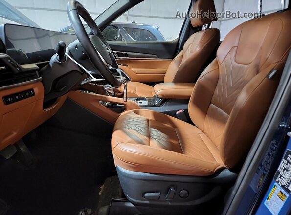 5XYP3DGC0RG477757 2024 KIA TELLURIDE Blue Vista interior delantera