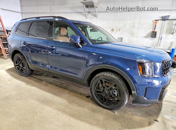 5XYP3DGC0RG477757 2024 KIA TELLURIDE Blue Delantero derecho