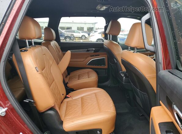 5XYP3DGC0RG523409 2024 KIA TELLURIDE Burgundy Սալոնի հետևի տեսք