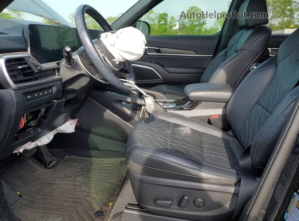5XYP3DGC1RG534774 2024 KIA TELLURIDE Черный Вид салона спереди