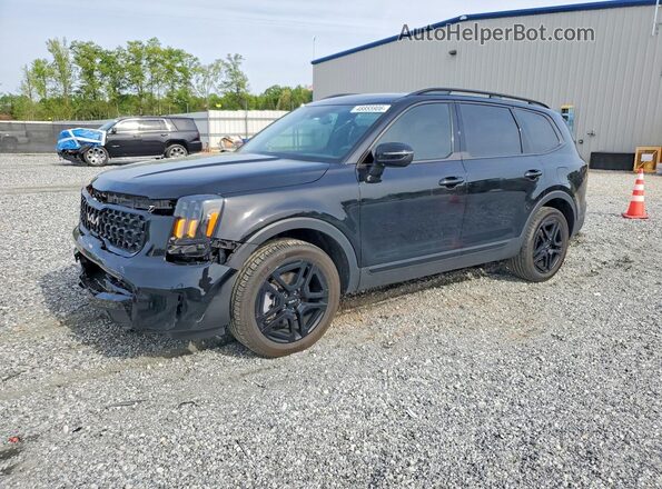 5XYP3DGC1RG534774 2024 KIA TELLURIDE Черный Передняя левая четверть