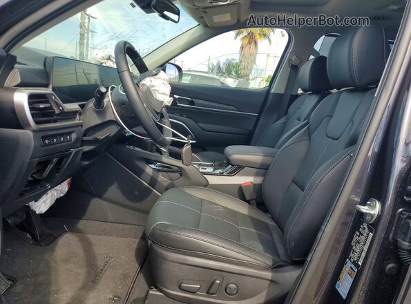 5XYP3DGC1SG714701 2025 KIA TELLURIDE Угольный Вид салона спереди