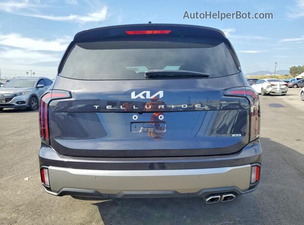 5XYP3DGC1SG714701 2025 KIA TELLURIDE Угольный Вид сзади