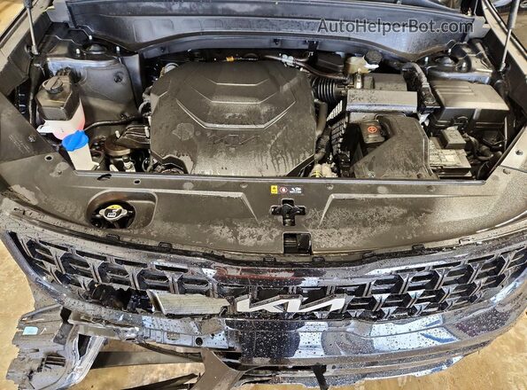 5XYP3DGC2RG460667 2024 KIA TELLURIDE Черный Вид подкапотного пространства