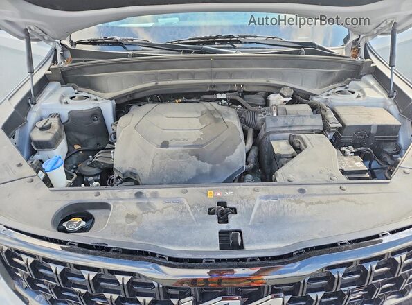 5XYP3DGC2RG479333 2024 KIA TELLURIDE Gray Vista del compartimento del motor