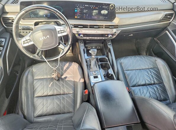 5XYP3DGC2RG479333 2024 KIA TELLURIDE Gray Vista del salpicadero