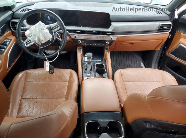 5XYP3DGC3PG325632 2023 KIA TELLURIDE Blue Вид панелі приладів