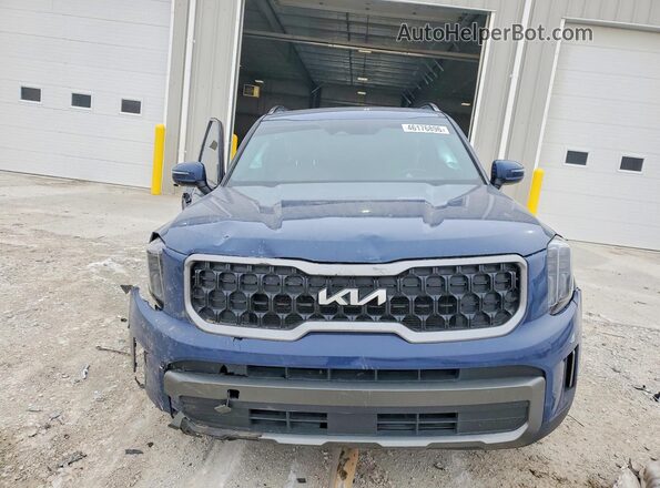5XYP3DGC3PG325632 2023 KIA TELLURIDE Blue Вид спереду