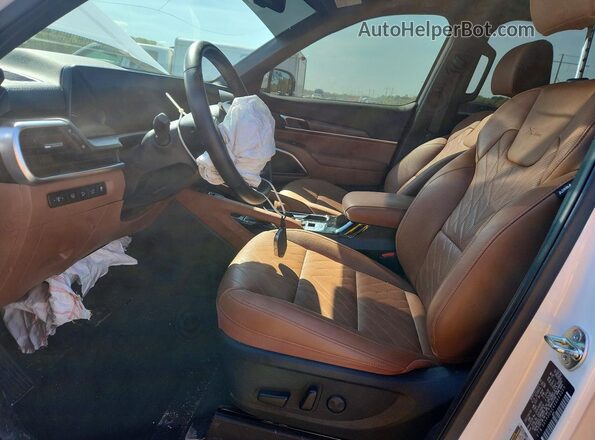 5XYP3DGC4SG603205 2025 KIA TELLURIDE Белый Вид салона спереди