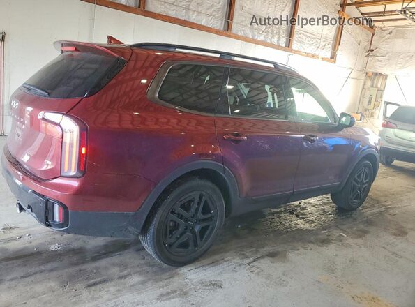 5XYP3DGC5RG545468 2024 KIA TELLURIDE Красный Задняя правая четверть