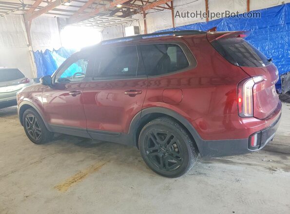 5XYP3DGC5RG545468 2024 KIA TELLURIDE Красный Задняя левая четверть