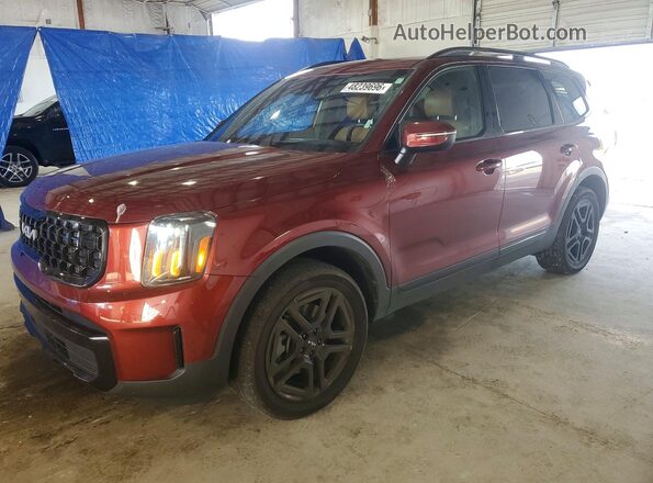 5XYP3DGC5RG545468 2024 KIA TELLURIDE Красный Передняя левая четверть