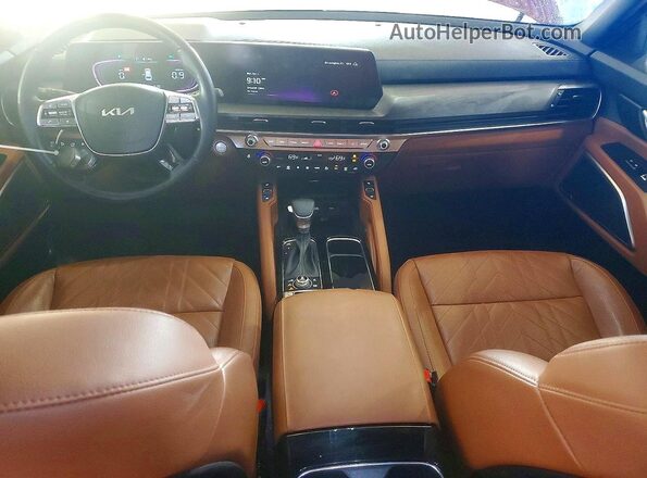 5XYP3DGC5RG545468 2024 KIA TELLURIDE Красный Вид панели приборов