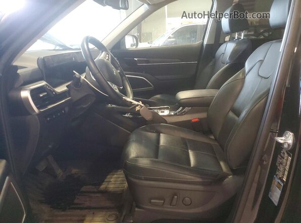 5XYP3DGC8RG415409 2024 KIA TELLURIDE Черный Вид салона спереди