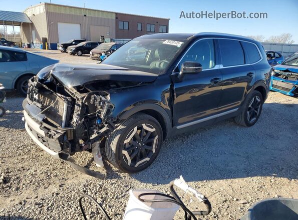 5XYP3DGC8RG433571 2024 KIA TELLURIDE Black Передня ліва чверть