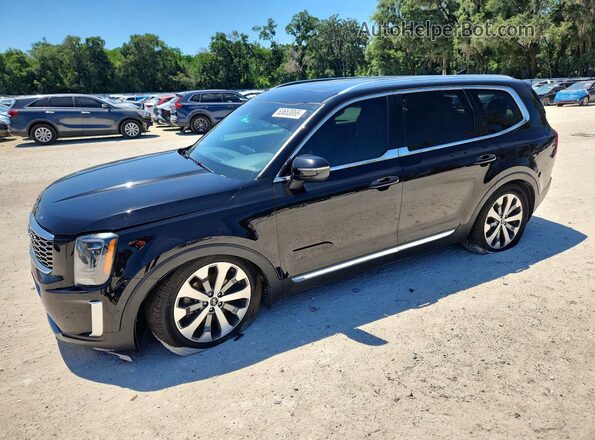 5XYP3DHC1LG083156 2020 KIA TELLURIDE Black Vista tres cuartos delantera izquierda