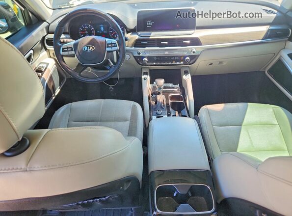 5XYP3DHC1LG083156 2020 KIA TELLURIDE Black Vista del salpicadero
