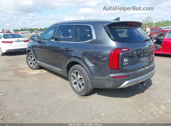 5XYP3DHC2LG031258 2020 KIA TELLURIDE Gray Rear left