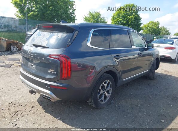5XYP3DHC2LG031258 2020 KIA TELLURIDE Gray Rear right