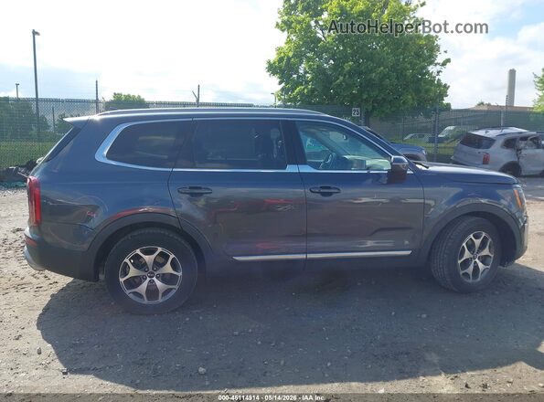 5XYP3DHC2LG031258 2020 KIA TELLURIDE Gray Rear interior view