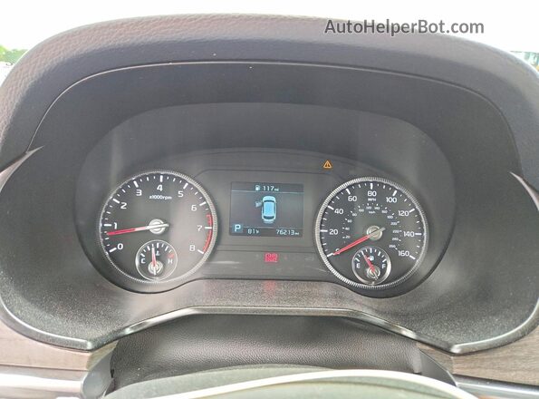 5XYP3DHC3MG178741 2021 KIA TELLURIDE Black Widok zestawu wskaźników