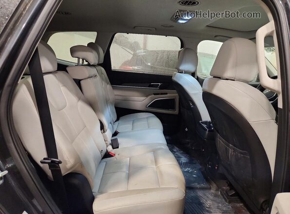 5XYP3DHC3NG210895 2022 KIA TELLURIDE Серый Вид задней части салона