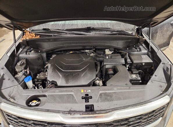 5XYP3DHC3NG210895 2022 KIA TELLURIDE Серый Вид подкапотного пространства