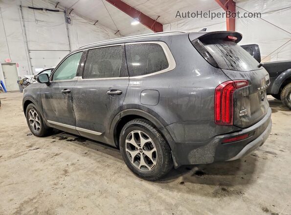 5XYP3DHC3NG210895 2022 KIA TELLURIDE Серый Задняя левая четверть