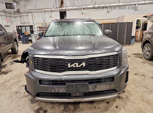 5XYP3DHC3NG210895 2022 KIA TELLURIDE Серый Вид спереди