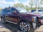 2022 Kia Telluride Ex Бордовый vin: 5XYP3DHC3NG221153