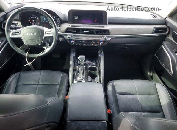 5XYP3DHC5NG205505 2022 KIA TELLURIDE Серый Вид панели приборов