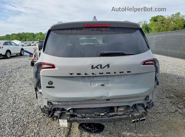 5XYP3DHC5NG205505 2022 KIA TELLURIDE Серый Вид сзади