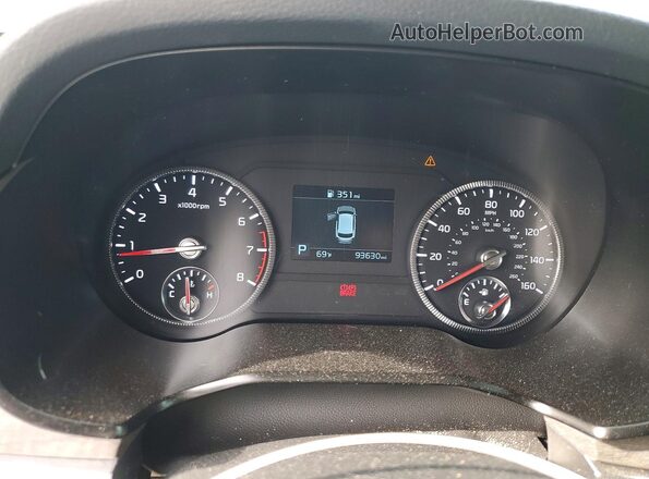 5XYP3DHC5NG205505 2022 KIA TELLURIDE Серый Вид щитка приборов