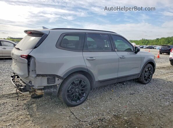 5XYP3DHC5NG205505 2022 KIA TELLURIDE Серый Задняя правая четверть