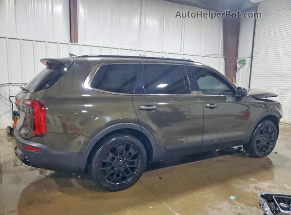 5XYP3DHC6MG106576 2021 KIA TELLURIDE Brown უკანა მარჯვენა