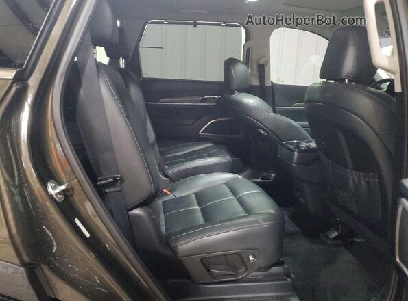 5XYP3DHC6MG106576 2021 KIA TELLURIDE Brown უკანა სალონის ხედი